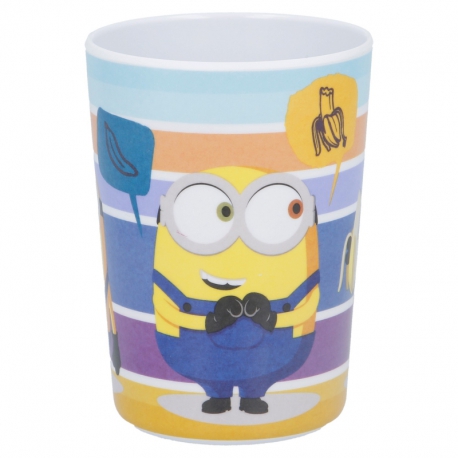 STOR VASO MELAMINA 200 ML MINIONS 2