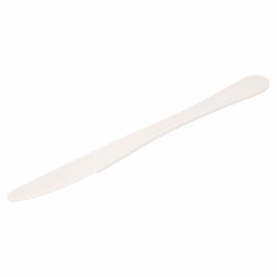 WHITE MELAMINE TABLE KNIFE