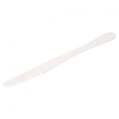 WHITE MELAMINE TABLE KNIFE