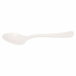 WHITE MELAMINE DESSERT SPOON