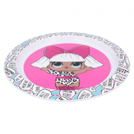 KIDS MICRO PLATE LOL SURPRISE ROCK ON