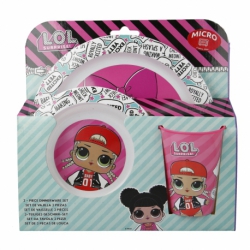 3 PCS KIDS MICRO SET IN STANDARD BOX LOL SURPRISE ROCK ON