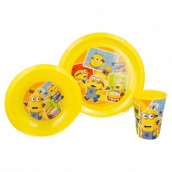 3 PCS EASY SET MINIONS FUN LAND