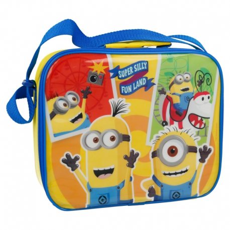 RECTANGULAR INSULATED BAG WITH STRAP MINIONS FUN LAND