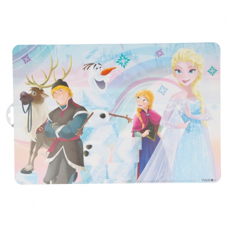 EASY  PLACEMAT FROZEN IRIDESCENT AQUA