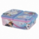 MULTI COMPARTMENT SANDWICH BOX FROZEN IRIDESCENT AQUA