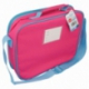 RECTANGULAR INSULATED BAG WITH STRAP FROZEN IRIDESCENT AQUA