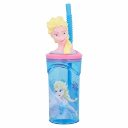 3D FIGURINE TUMBLER 360 ML |  FROZEN IRIDESCENT AQUA