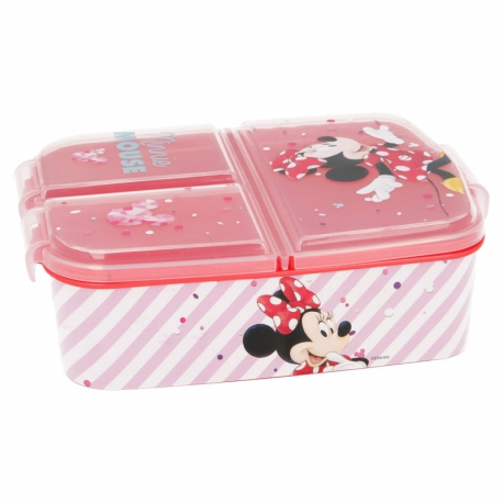 MULTI COMPARTMENT SANDWICH BOX MINNIE MOUSE - DISNEY - ELECTRIC DOLL