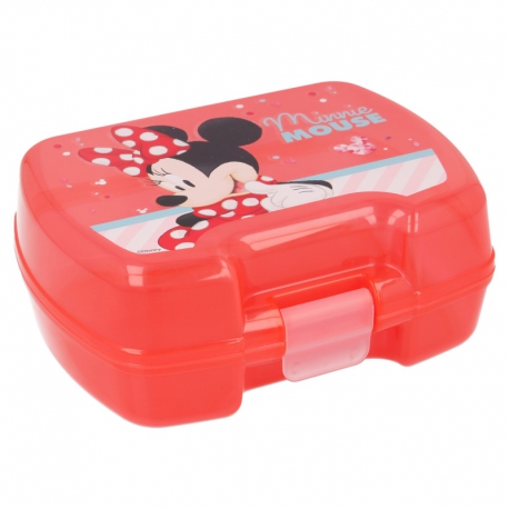 PREMIUM SINGLE SANDWICH BOX MINNIE MOUSE - DISNEY - ELECTRIC DOLL