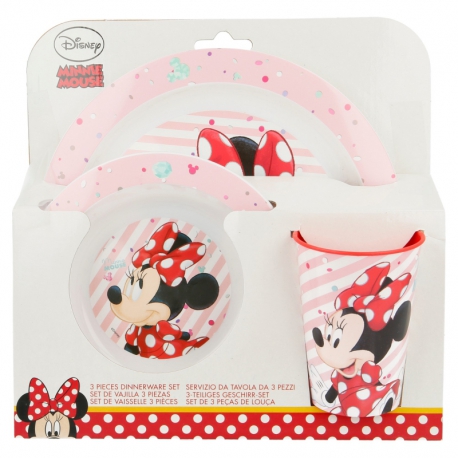 3 PCS KIDS MICRO SET MINNIE MOUSE - DISNEY - ELECTRIC DOLL
