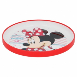 BICOLOR PREMIUM PLATE MINNIE MOUSE - DISNEY - ELECTRIC DOLL