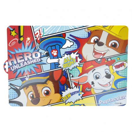 EASY  PLACEMAT PAW PATROL COMIC