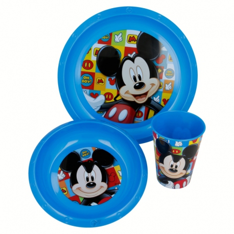 3 PCS EASY SET MICKEY MOUSE - DISNEY - ICONS