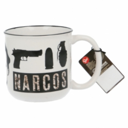 CERAMIC BREAKFAST MUG 14 OZ NARCOS PABLO