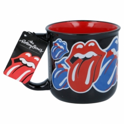 CERAMIC BREAKFAST MUG 14 OZ ROLLING STONES TONGUE