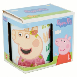 CERAMIC  MUG 11 OZ PEPPA PIG PINK FLAMINGO