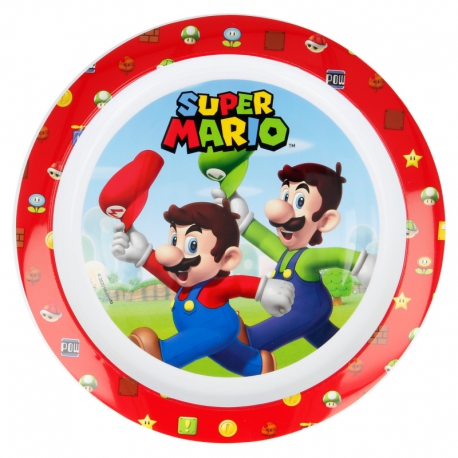 KIDS MICRO PLATE SUPER MARIO