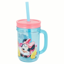 MASON JAR 420 ML |  MINNIE MOUSE - DISNEY - BLOOM