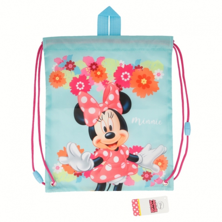 DRAWSTRING LUNCH BAG MINNIE MOUSE - DISNEY - BLOOM