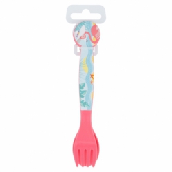 2 PCS PP CUTLERY SET FLAMINGOS