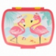 FUNNY SANDWICH BOX FLAMINGOS