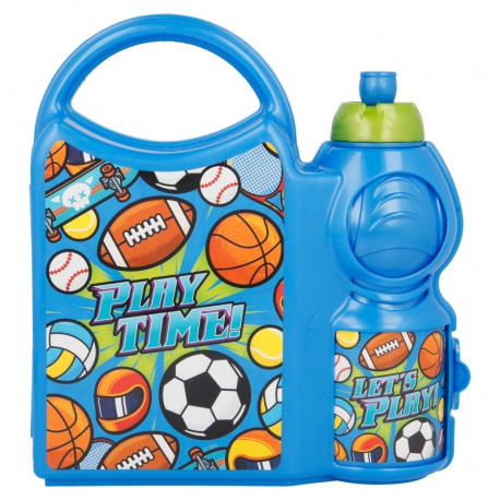 TOP HANDLE COMBO SET WITH SPORT BOTTLE 400 ML |  SPORTS