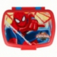 FUNNY SANDWICH BOX SPIDERMAN RED WEBS