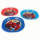 3 PCS PICNIC PP PLATE SET SPIDERMAN RED WEBS