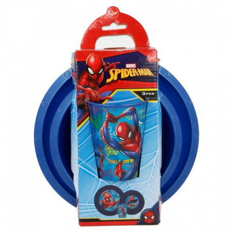 3 PCS EASY SET SPIDERMAN GRAFFITI