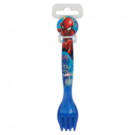 2 PCS PP CUTLERY SET SPIDERMAN GRAFFITI