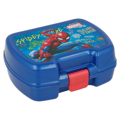 SNACK SANDWICH BOX SPIDERMAN GRAFFITI