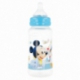 BABY 12 OZ WIDENECK BOTTLE SILICONE TEAT 3 POSITIONS MICKEY MOUSE - DISNEY - PAINT POT