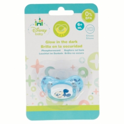 BABY SYMETRICAL PACIFIER SILICONE +6M MICKEY MOUSE - DISNEY - PAINT POT