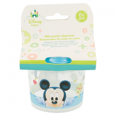 BABY MILK POWDER DISPENSER WITH HANGTAG MICKEY MOUSE - DISNEY - PAINT POT