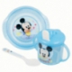 BABY 3 PCS MICRO EASY SET (MICRO EASY BOWL, EASY TRAINING MUG & PP SPOON) MICKEY MOUSE - DISNEY - PAINT POT