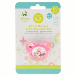 BABY ORTHODONTIC PACIFIER SILICONE 0-6 M MINNIE MOUSE - DISNEY - PAINT POT