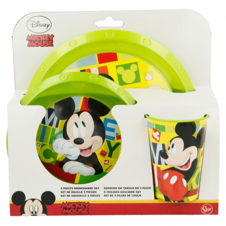 3 PCS EASY SET MICKEY MOUSE - DISNEY - WATERCOLORS