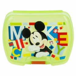 PREMIUM SINGLE SANDWICH BOX MICKEY MOUSE - DISNEY - WATERCOLORS