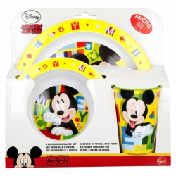 3 PCS KIDS MICRO SET MICKEY MOUSE - DISNEY - WATERCOLORS