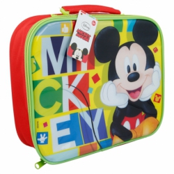 RECTANGULAR INSULATED BAG MICKEY MOUSE - DISNEY - WATERCOLORS