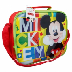 RECTANGULAR INSULATED BAG WITH STRAP MICKEY MOUSE - DISNEY - WATERCOLORS