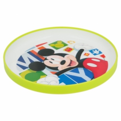 BICOLOR PREMIUM PLATE MICKEY MOUSE - DISNEY - WATERCOLORS