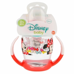 TODDLER SILICONE FANCY TRAINING MUG 270 ML |  MINNIE MOUSE - DISNEY - COLOR BOWS