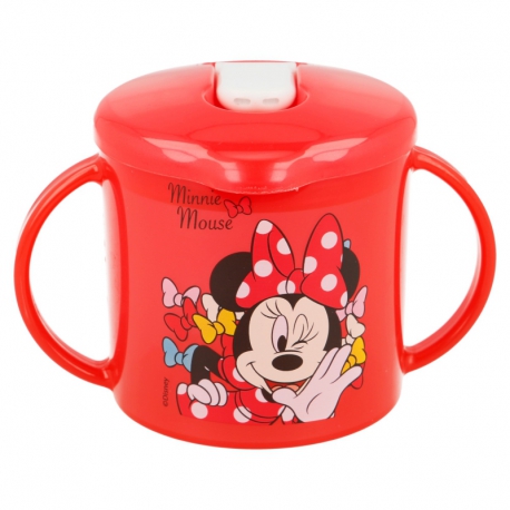 TODDLER EASY TRAINING MUG 230 ML |  MINNIE MOUSE - DISNEY - COLOR BOWS