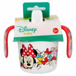 TODDLER TRAINING MUG 250 ML |  MINNIE MOUSE - DISNEY - COLOR BOWS