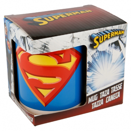 CERAMIC PR MUG 11 OZ SUPERMAN ICON