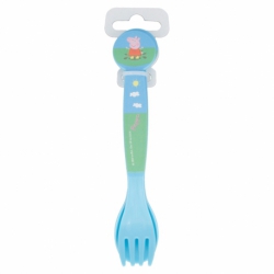 2 PCS PP CUTLERY SET PEPPA PIG
