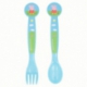 2 PCS PP CUTLERY SET PEPPA PIG