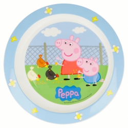 KIDS MICRO PLATE PEPPA PIG